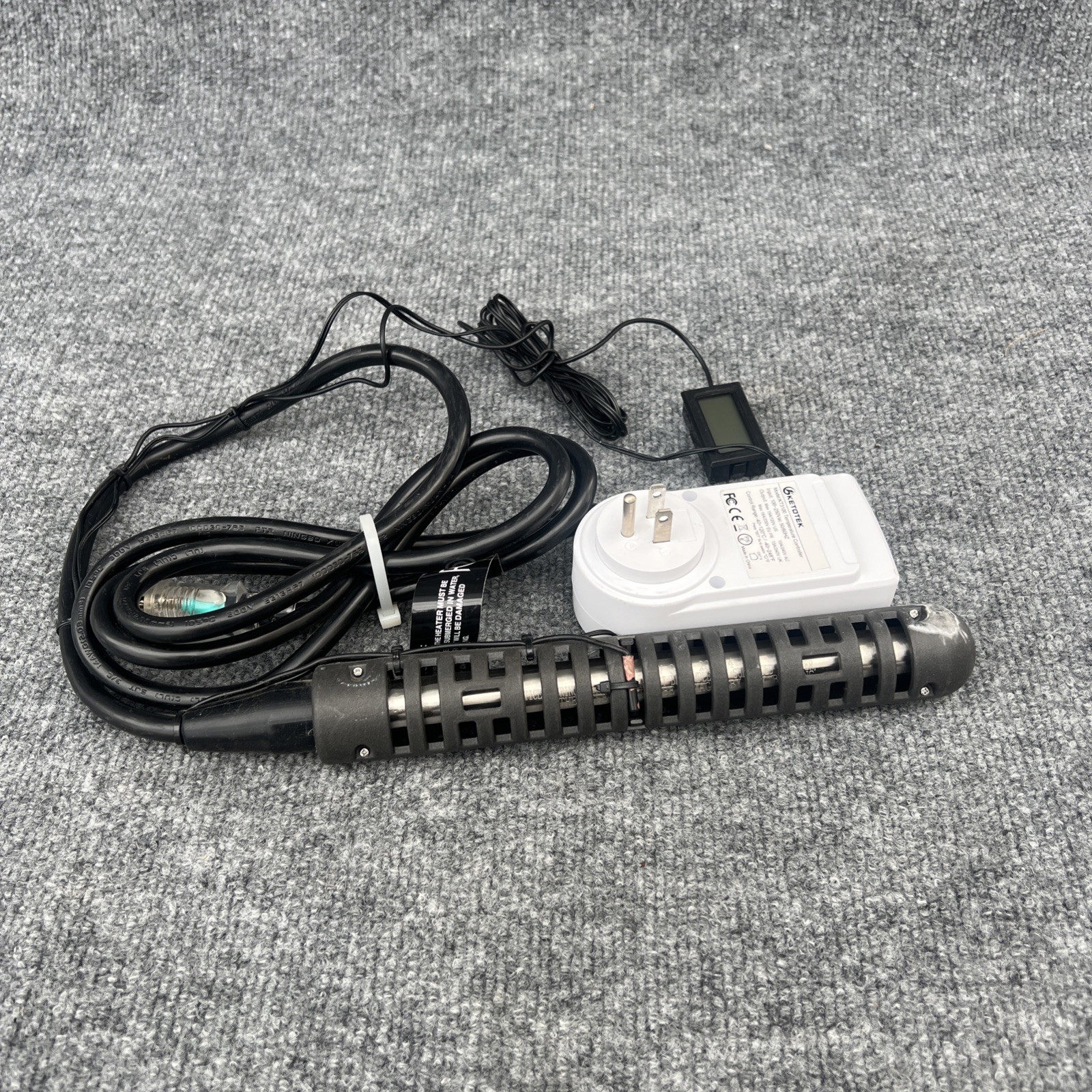 GRILLME 1500W Immersion Water Heater with Intelligent Stainless Steel 316L Used