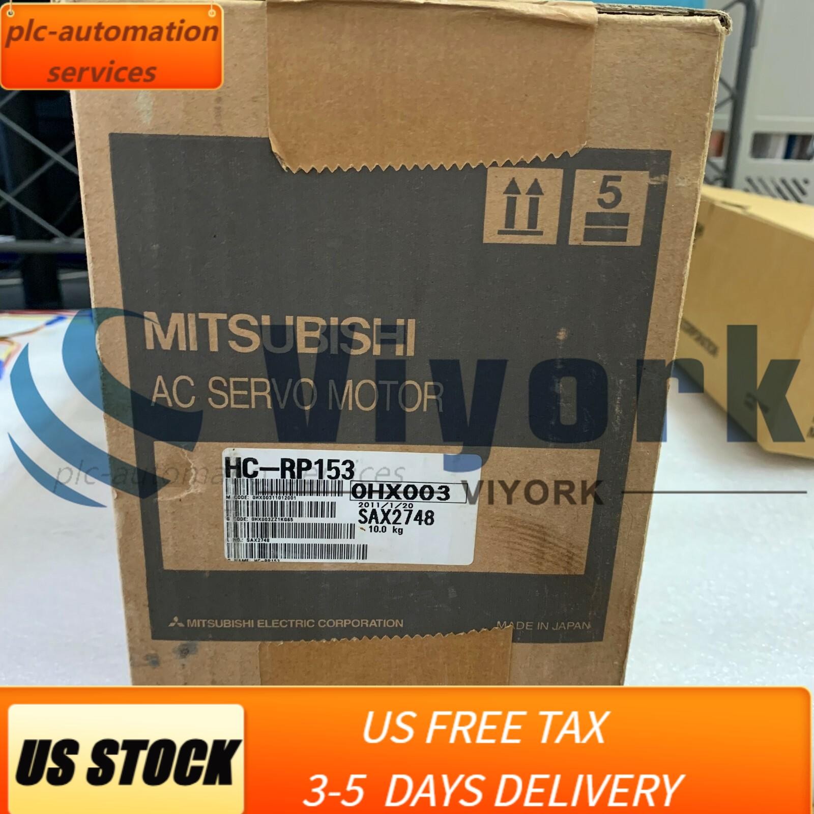 Mitsubishi HC-RP153 AC SERVO MOTOR SRVMTR 1.5KW 3000RPM NEW