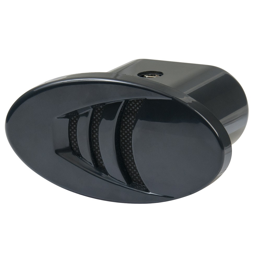 Marinco 12V Drop-In H Horn W Black & White Grills Marine