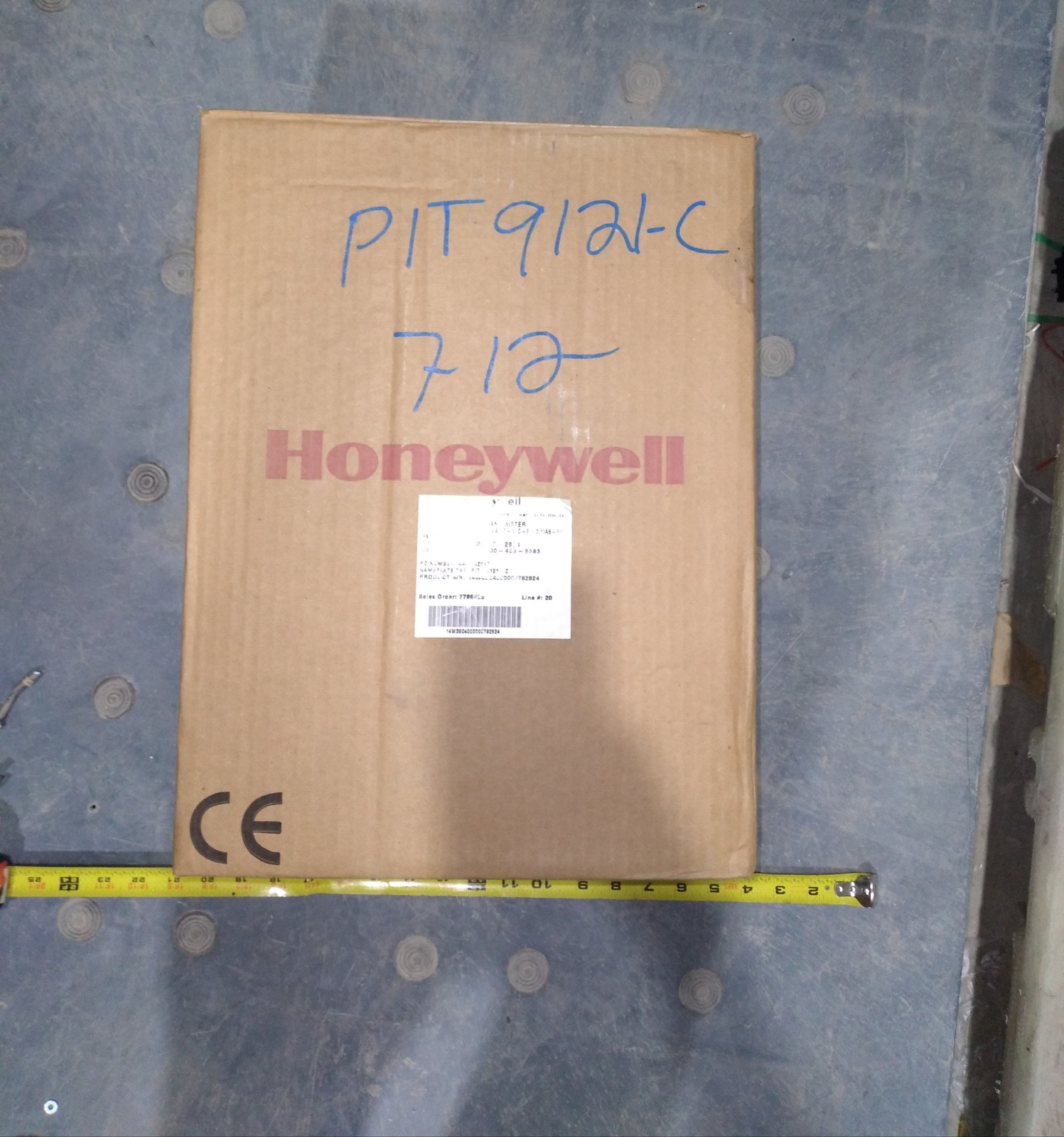 HONEYWELL GAUGE PRESSURE TRANSMITTER YSTG87L-(E1G)000-1-B-AHD-11C-B-2(1)A6-F1