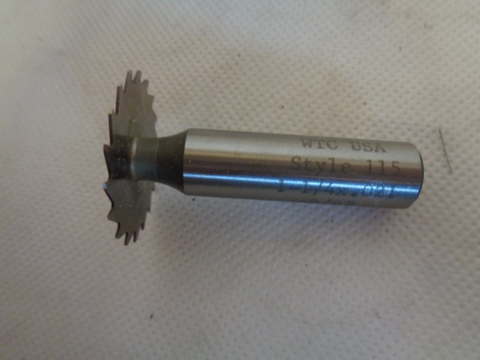 NEW WHITNEY TOOL STYLE 115 1-1/4 X .021 HSS CUTTER