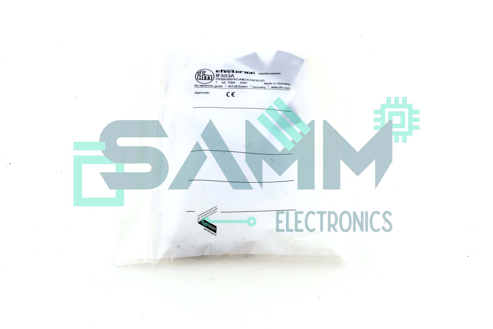 IFM ELECTRONIC 503A EFECTOR100 INDUCTIVE SENSOR IFK3003BBPKG/AM/US104/3G/3D New