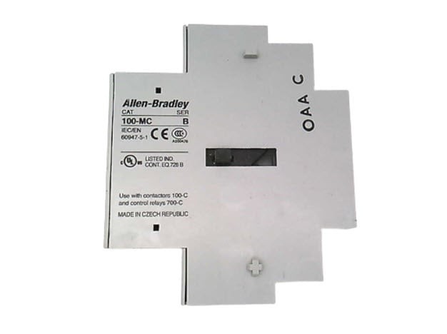 New Allen Bradley Auxiliary Contactor B #100-MC