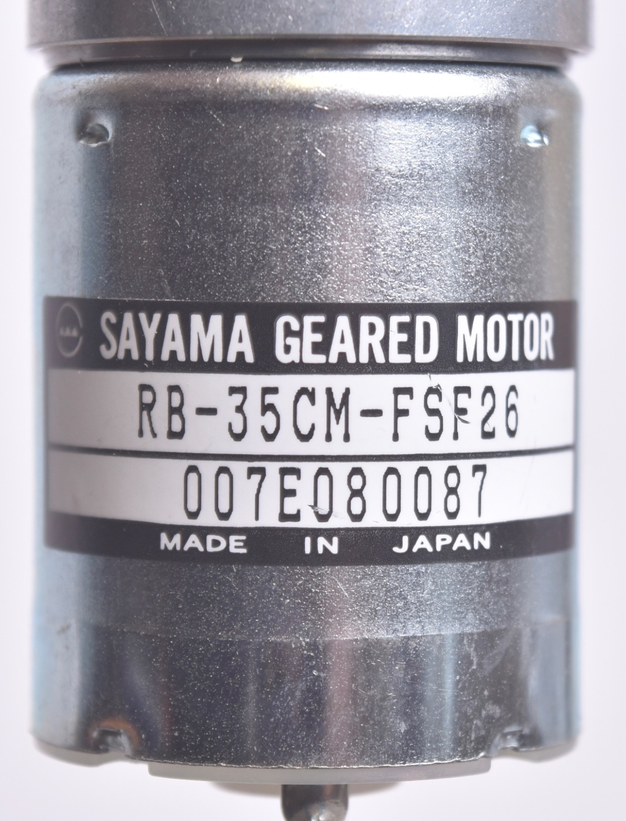Sayama Geared Motor RB-35CM-FSF26