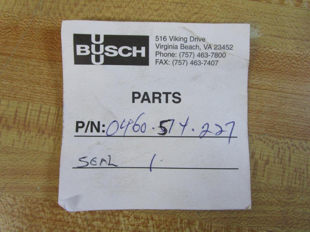 Busch 0460-514-227 Seal 0460.514.227