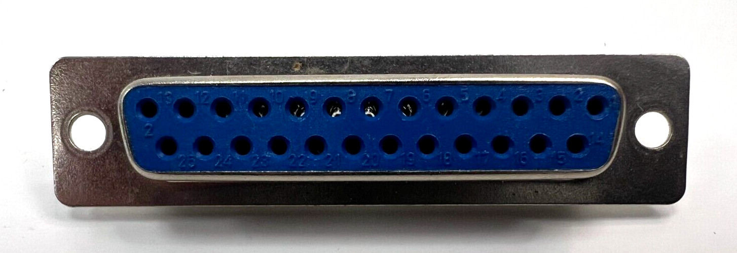 UXCELL D-SUB CONNECTOR DB25 FEMALE SOCKET 25-PIN *** LOT OF 3 ***