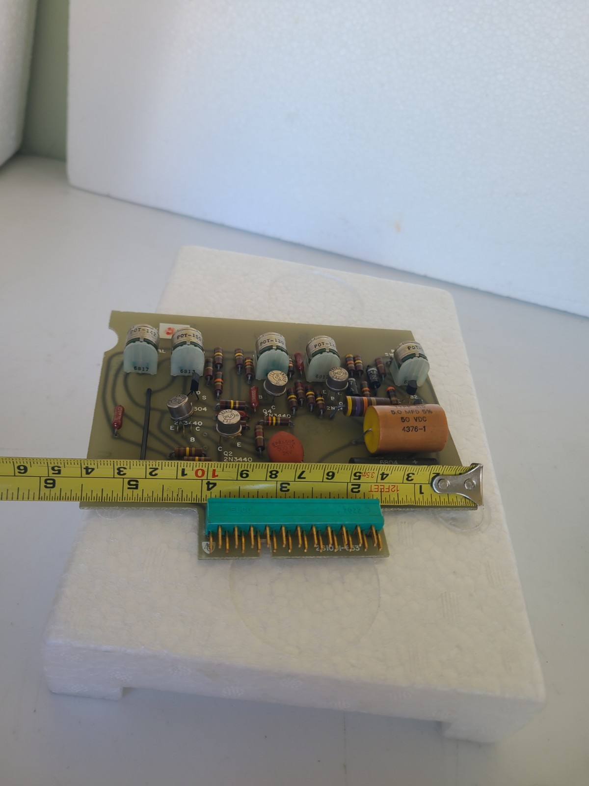 Vintage Board 261001-853 With Elco 7022