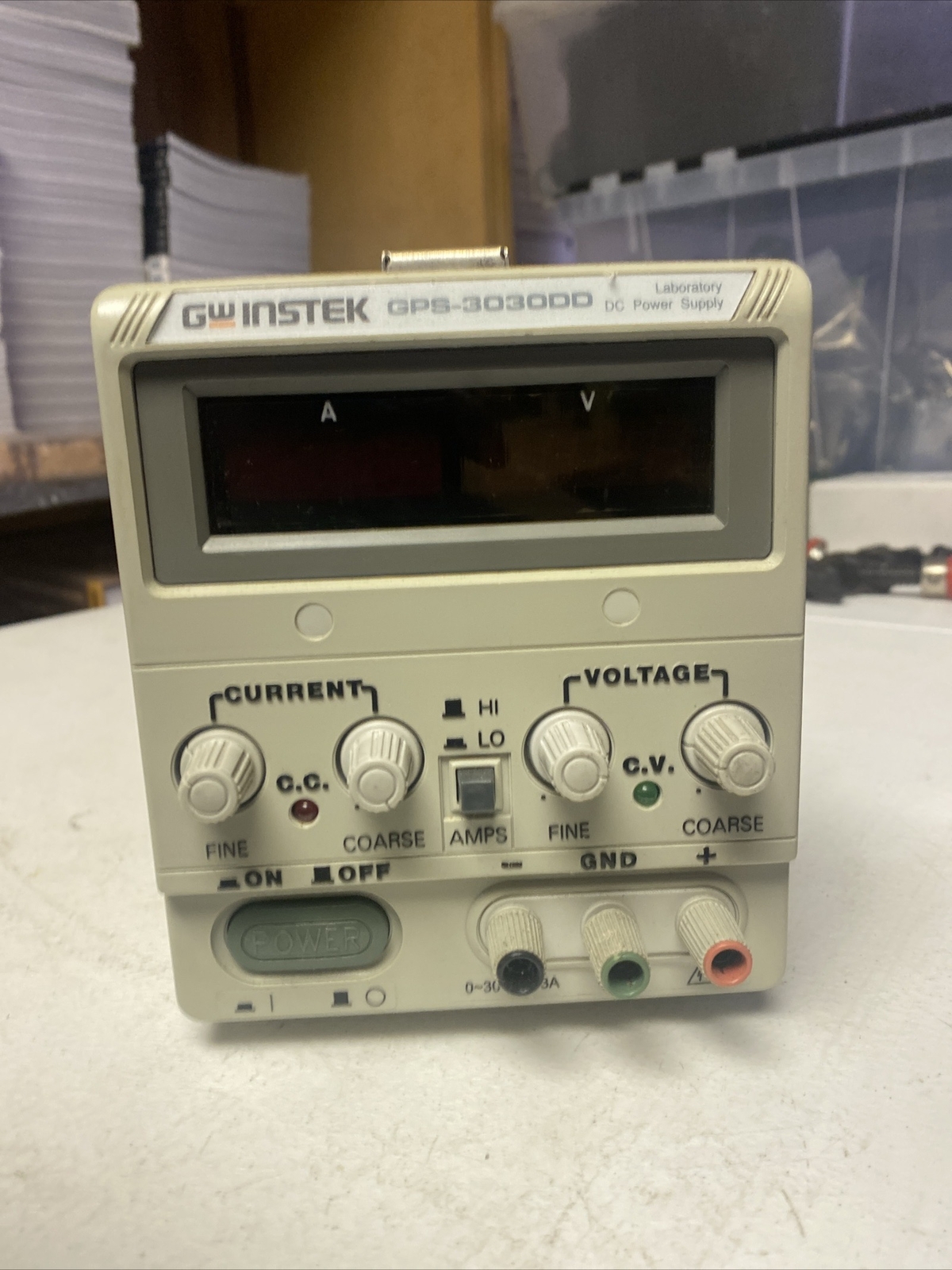GW Instek Single-Channel Power Supply – GPS-3030D w/Warranty