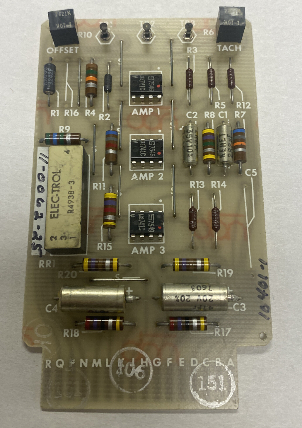 GETTYS,11-0062-25,TACH COMP BOARD