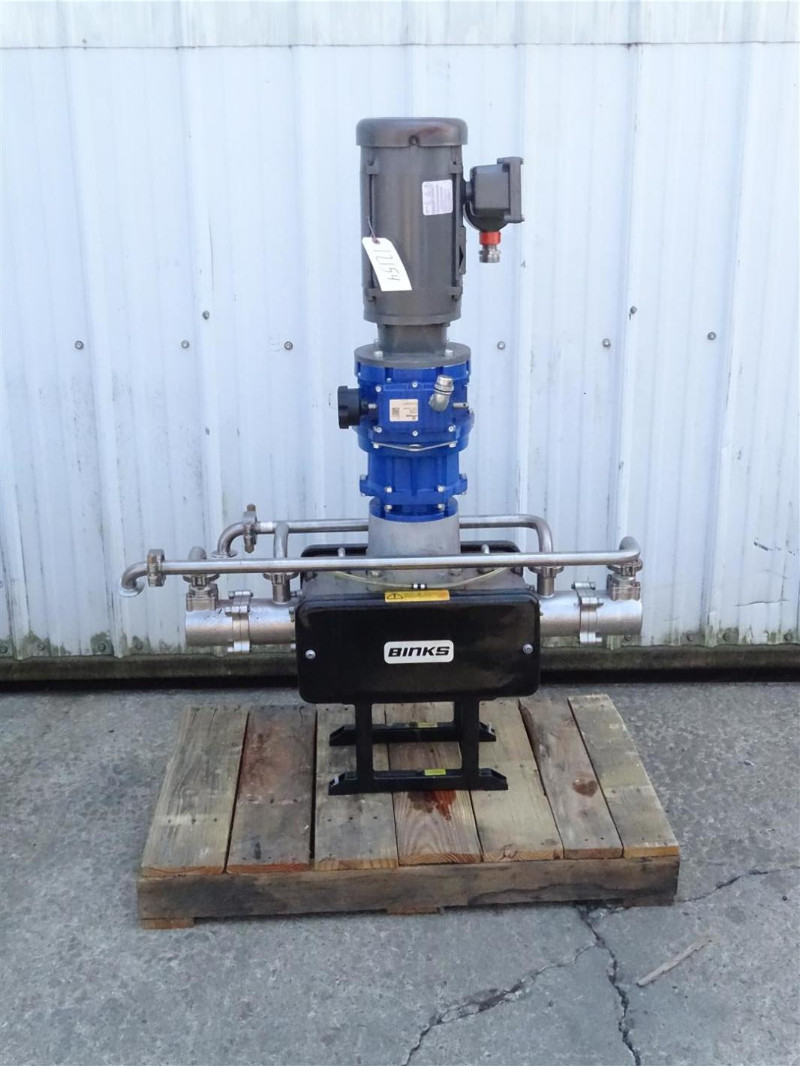 Binks E2 Electric Smart Pump, 1HP 230/460v, 1″ Sanitary Connections , 104018