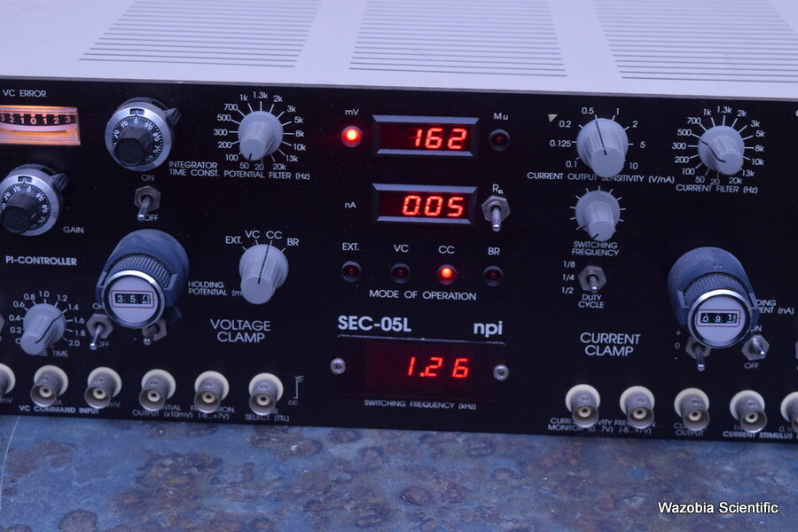 NPI SEC-05L BF SINGLE ELECTRODE VOLTAGE CURRENT CLAMP AMPLIFIER