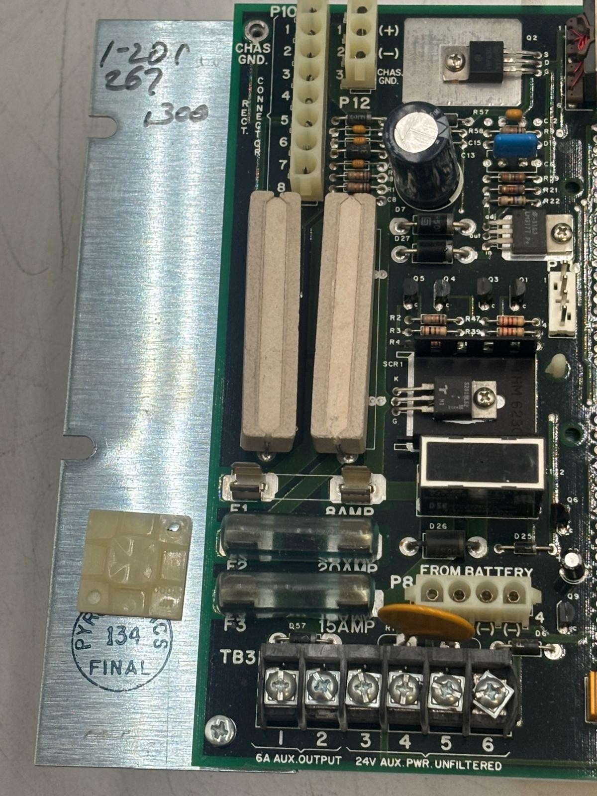 Siemens Pyrotronics PSR-1 Fire Alarm Remote Power Supply Control