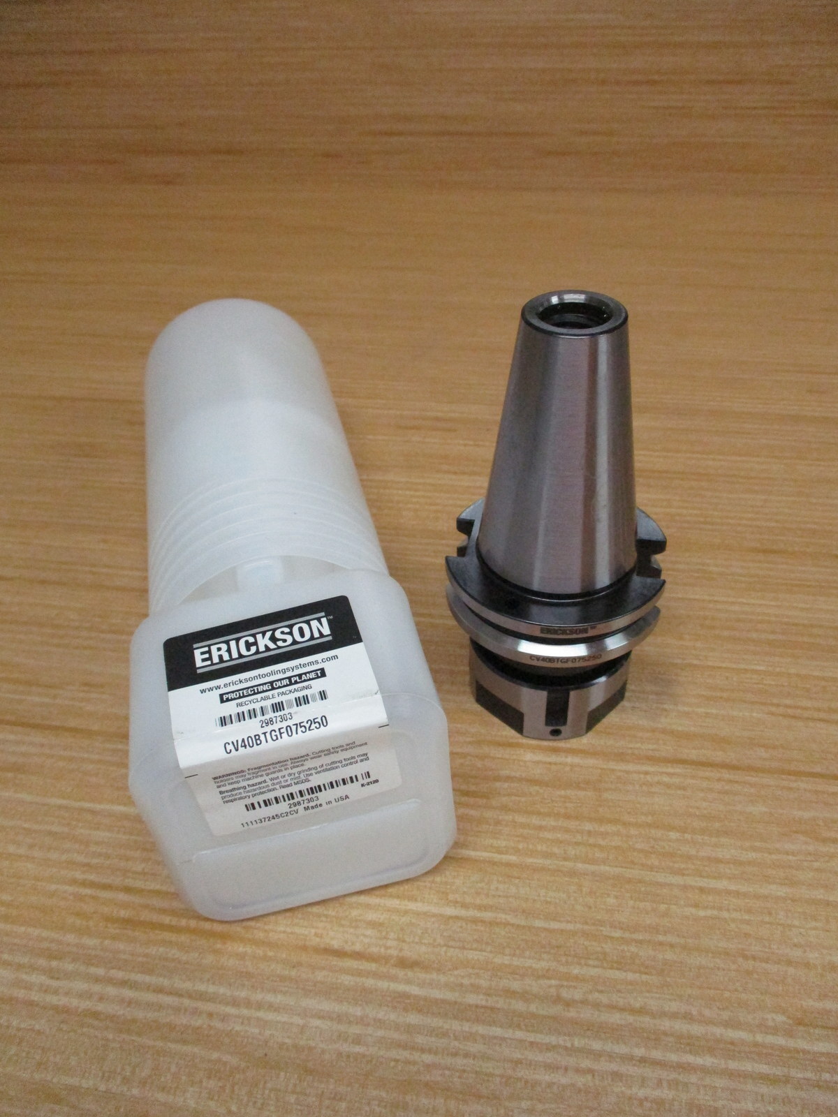 Erickson CV40BTGF075250 CV Collet Chuck