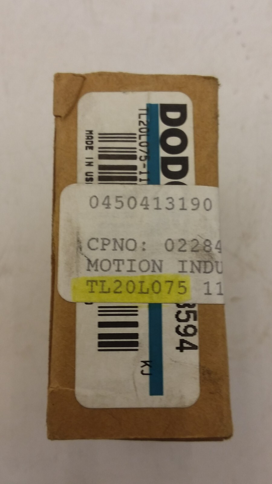 DODGE TL20L075 POWERGRIP TIMING PULLEYS NIB