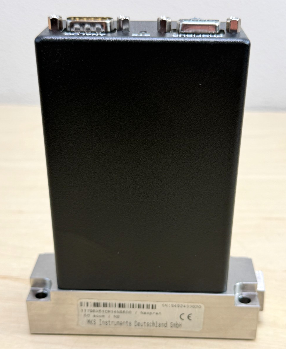 MKS 1179BX51CM14NS500 MASS-FLO Flow Meter, 50 sccm, Profibus