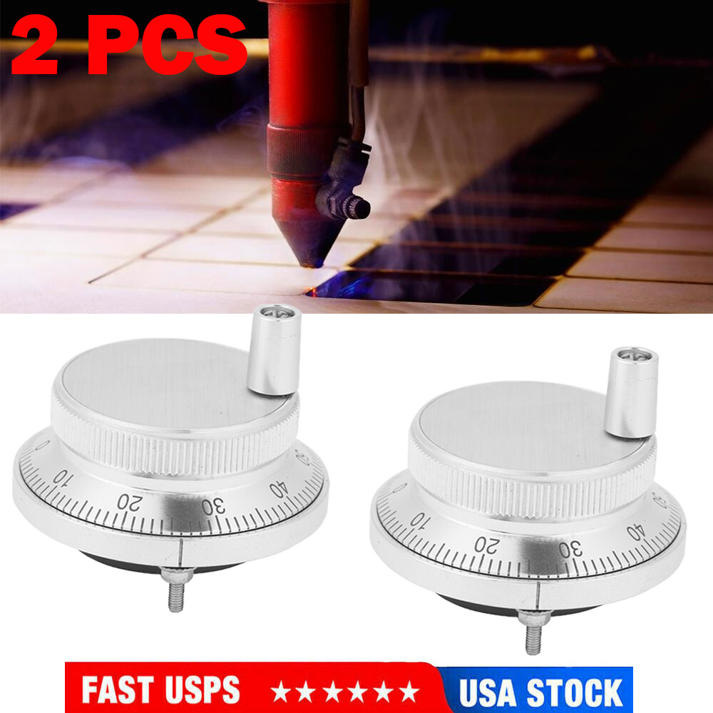 5V 60mm Diameter 4 Terminal Manual Electronic Handwheel for CNC Lathes 2pcs