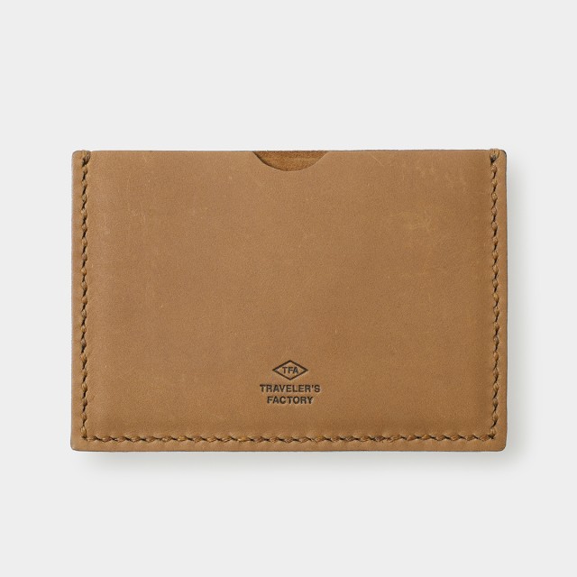 Traveler’s Factory TF Leather Passport Case Camel (07100654) Official Japan NEW