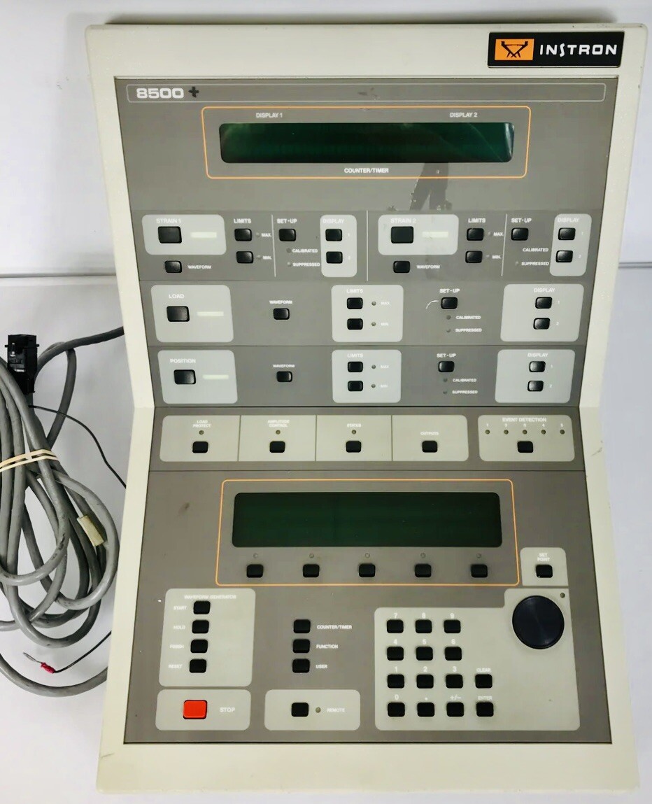 Instron 8500 series control panel 12.5 firmware