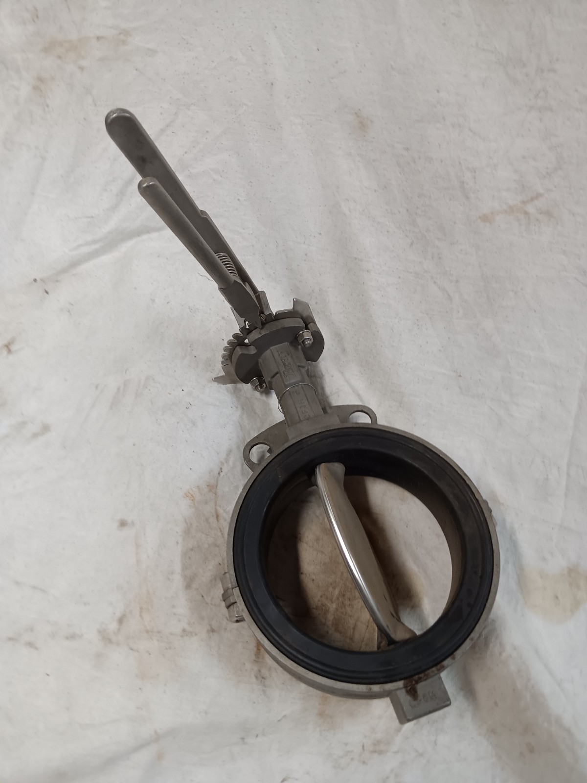 NEW BRAY 6″ Stainless Steel BUTTERFLY VALVE SERIES 20