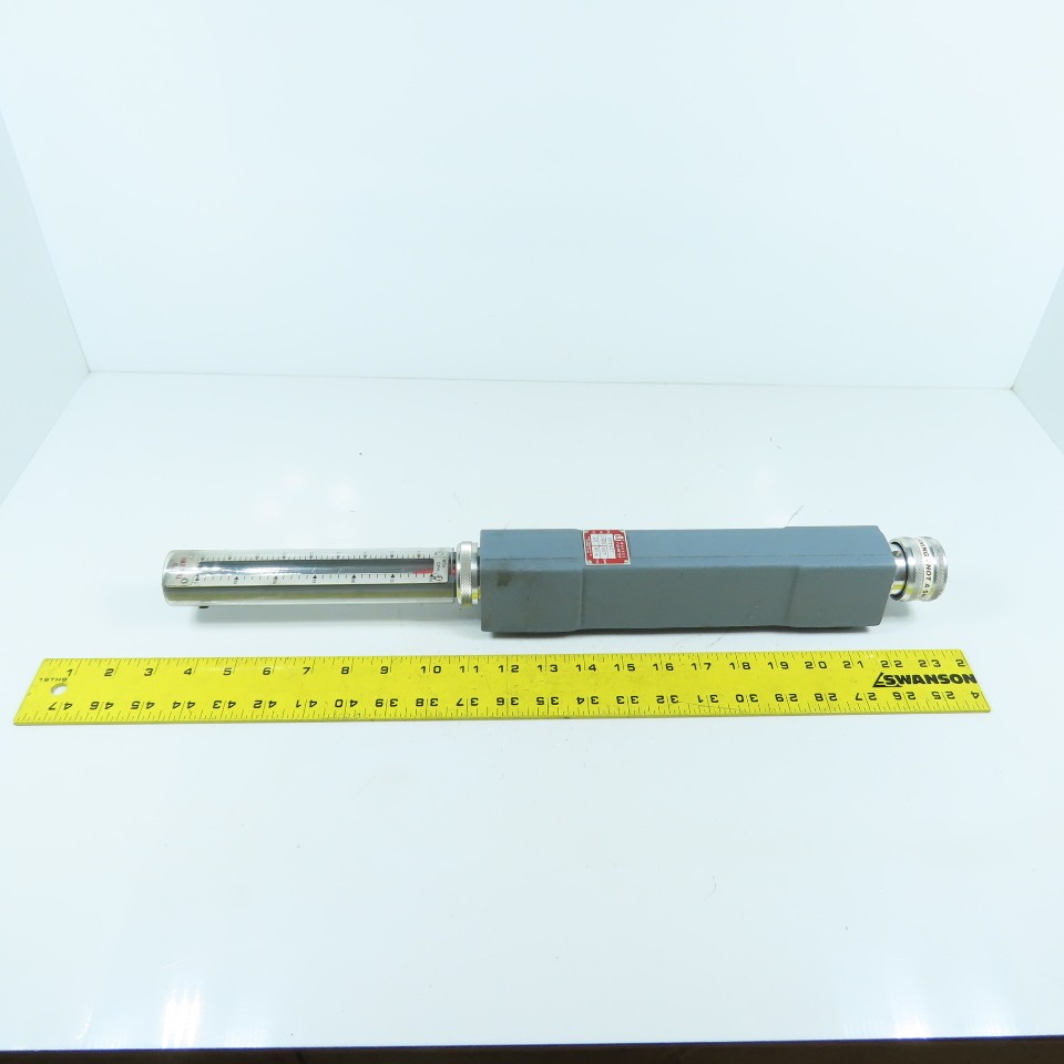 Waukee MV-6 Flo-Meter Gas Flow Meter 80°F SG 0.65 PR. 12 WCG 3/4″ NPT