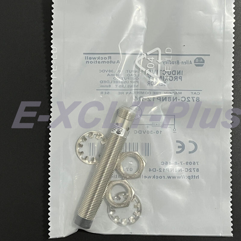 Inductive Proximity Sensor 10-30VDC 200mA 3-Pin For Allen-Bradley 872C-N8NP12-D4