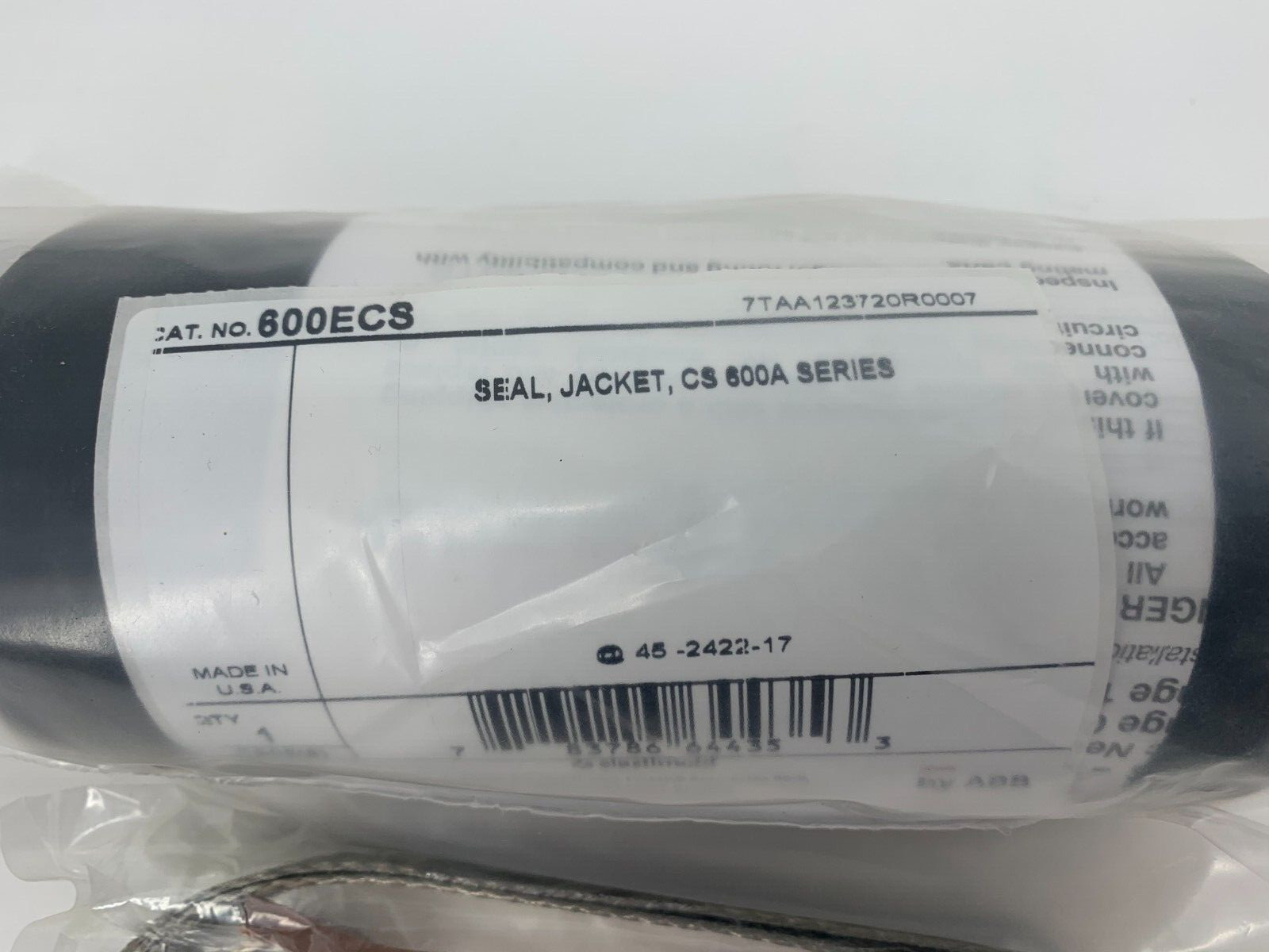 Elastimold 600ECS-G3 600A Cold-Shrinkable Seal w/Copper Braid