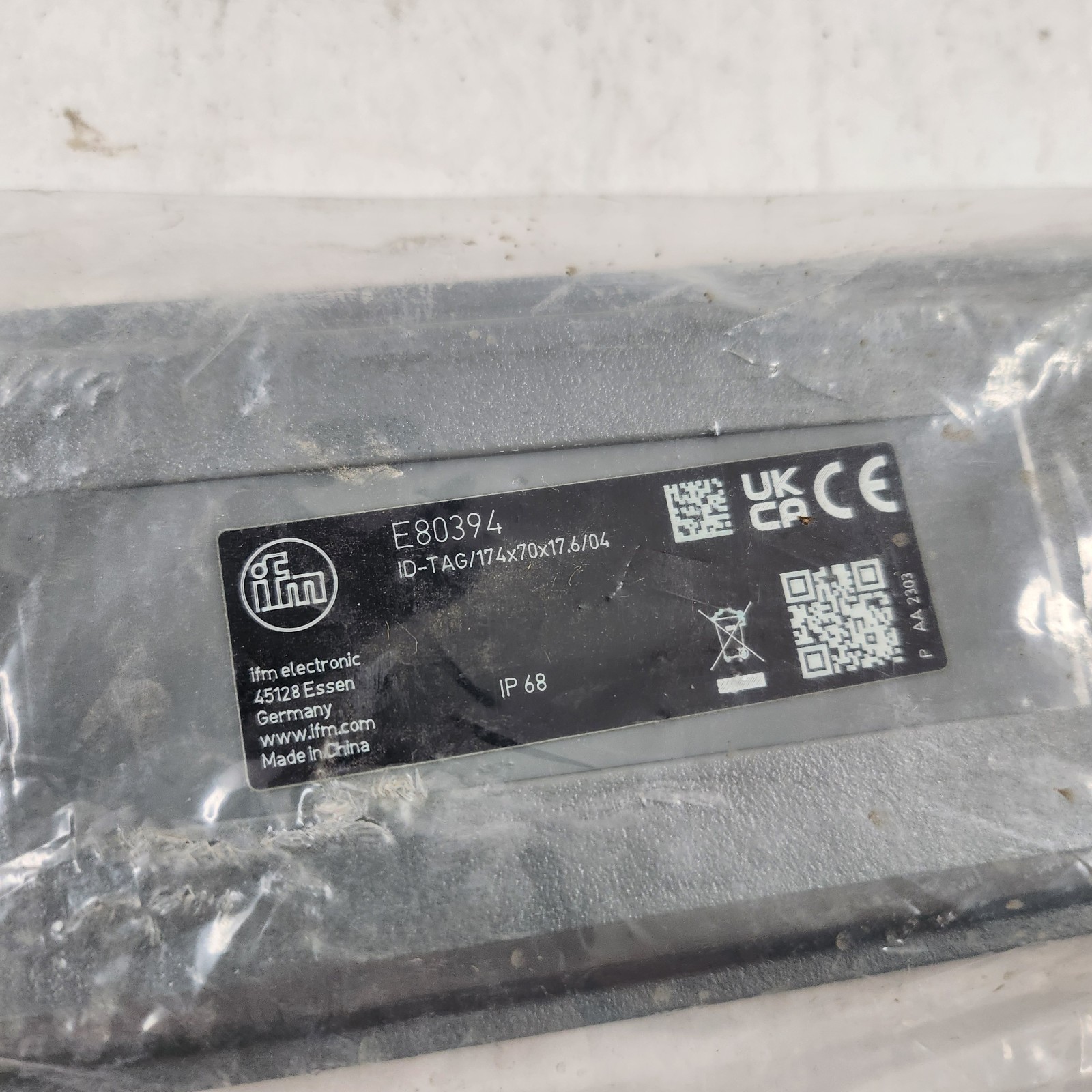 IFM E80394, RFID TAG, NEW #336453 Fast Shipping Factory Sealed