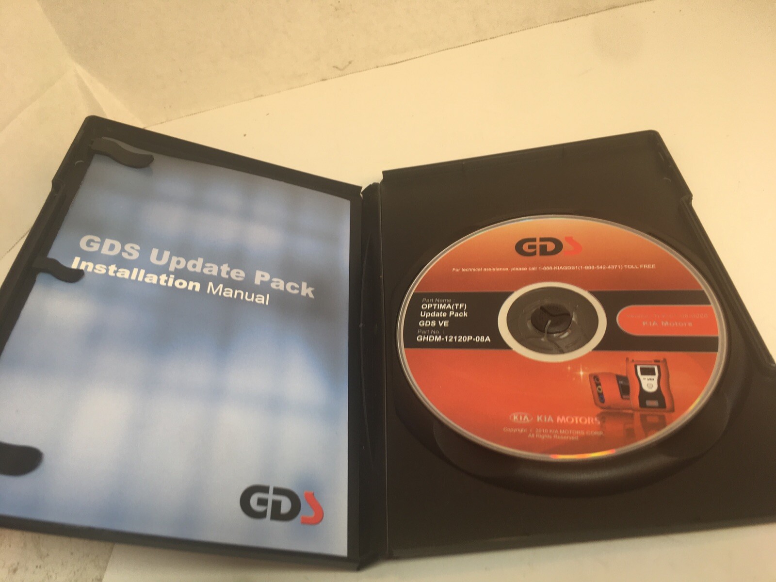 GDS OPTIMA UPDATE PACK GHDM-12120p-08A KIA MOTORS DIAGNOSTIC