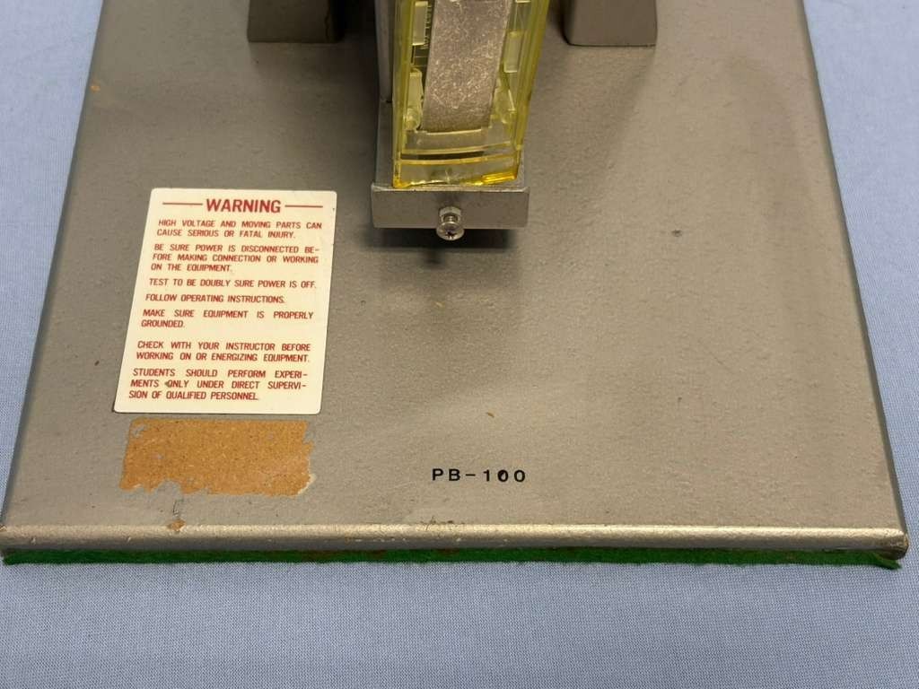Hampden Engineering Prony Brake Training System Model PB-100