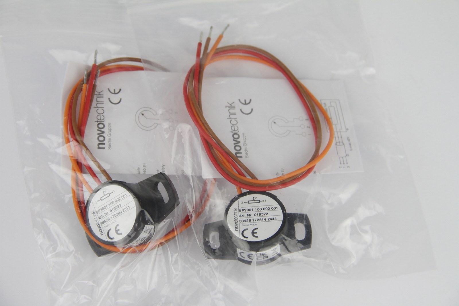 NEW Novotechnik SP2801-100-002-001 Rotary Sensor SP2801 100 002 001 – US Stock