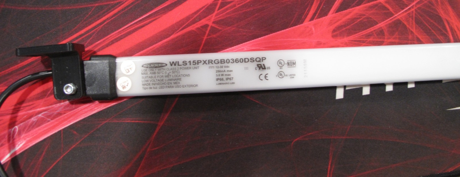 BANNER WLS15PXRGB0360DSQP RGB LIGHT, 12-30VDC