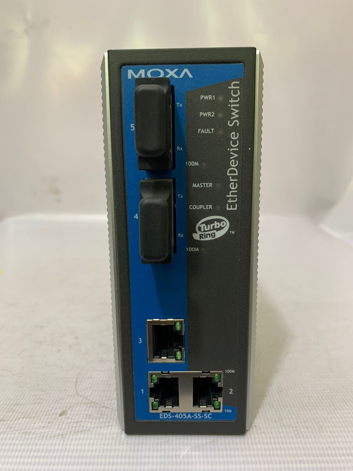 Moxa / Managed Redundant Switch 3Tx+2 (Ethernet Switch) / EDS-405A-SS-SC