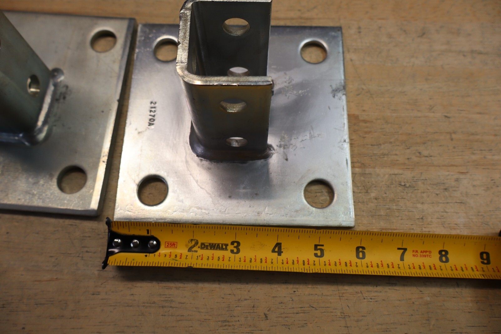B-line B280 Post Base & Powerstrut PS3033SO