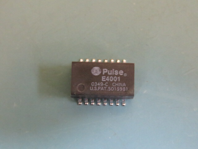 PULSE E4001 Qty of 27 per Lot TRANSFORMER TELECOM; 112µH Isolation and Data Int