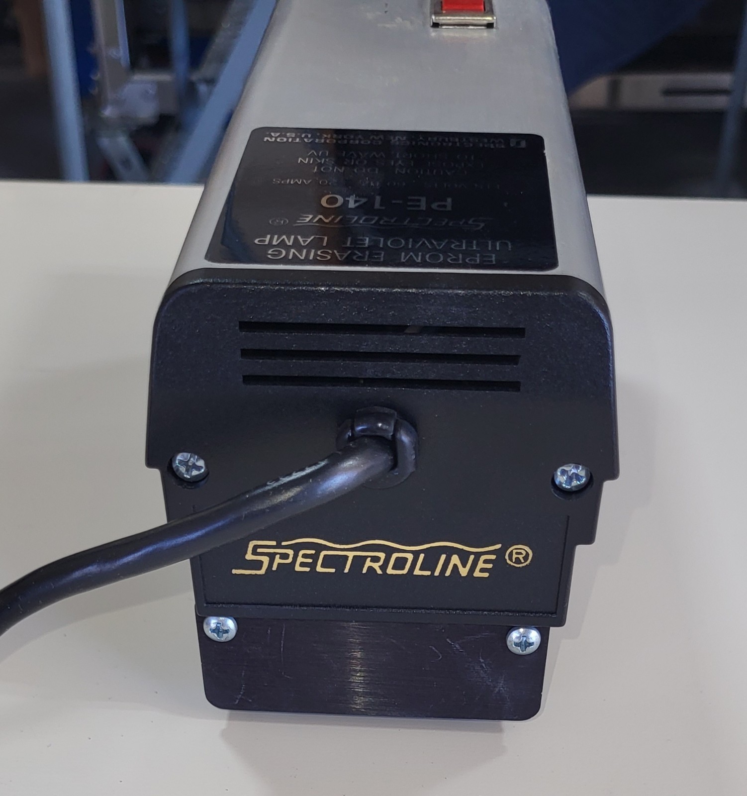 Spectroline Eprom Erasing Ultraviolet Lamp PE-140