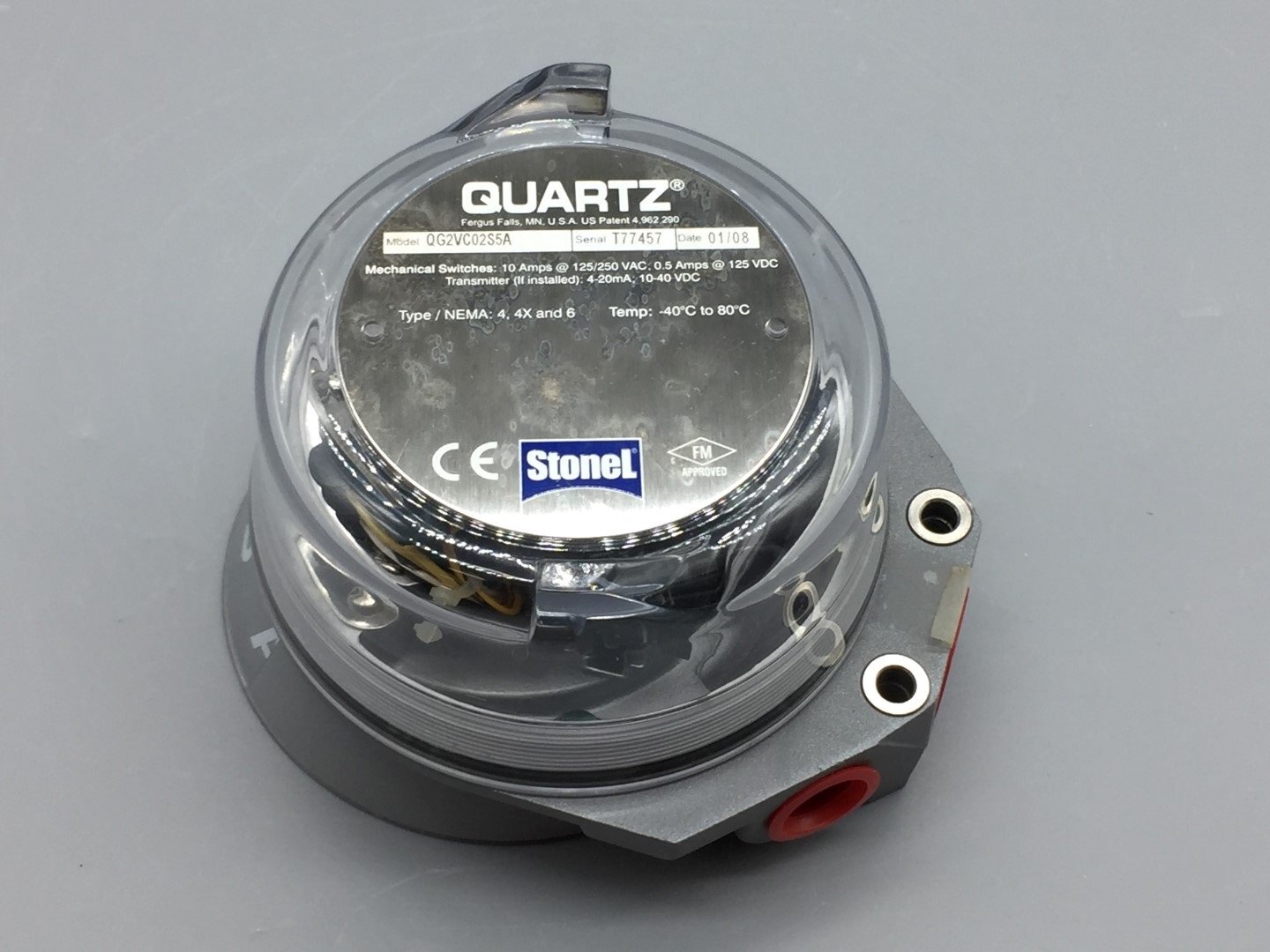Stonel QG2VC02S5A Quartz Series Explosion Proof Limit Switch