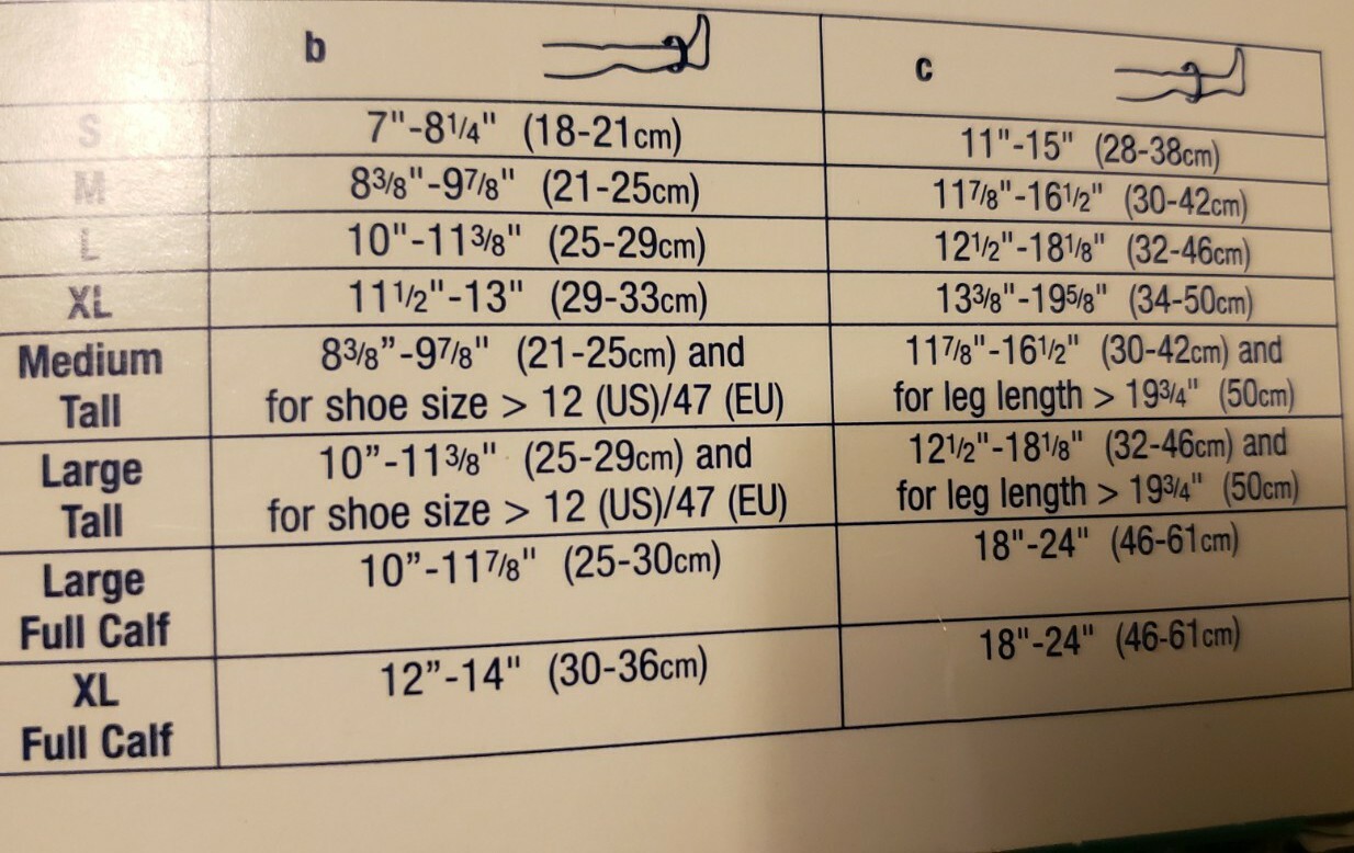 JOBST Medical LegWear Knee High 20-30 mmHg Black X-Large Close-Toe, Men, 1 pair