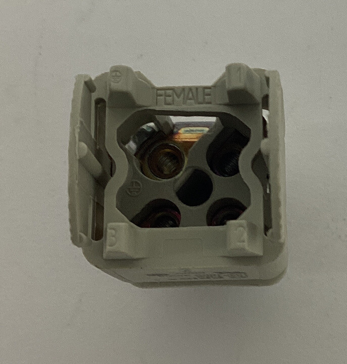 Lapp/Epic 10.4210 / HA-3-BS Female 4-Pin Square Plug (YE243)