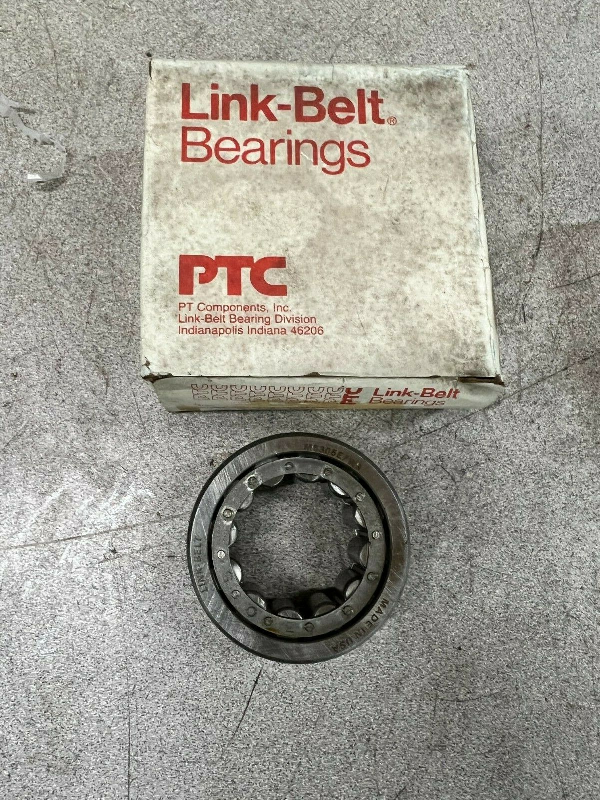 NEW IN BOX LINKBELT M5305E CYLINDRICAL BEARING M5305TV