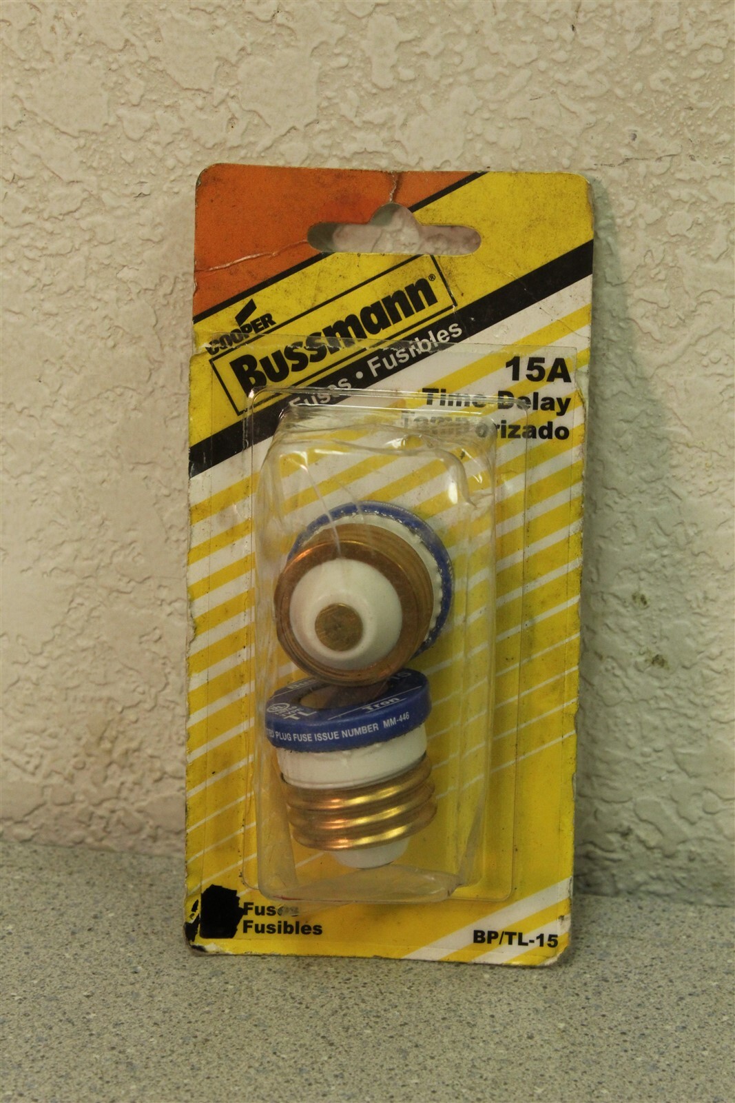 NEW Bussman 15A Time Delay BP/Tl-15 125 VAC Plug Fuses *FREE SHIPPING*