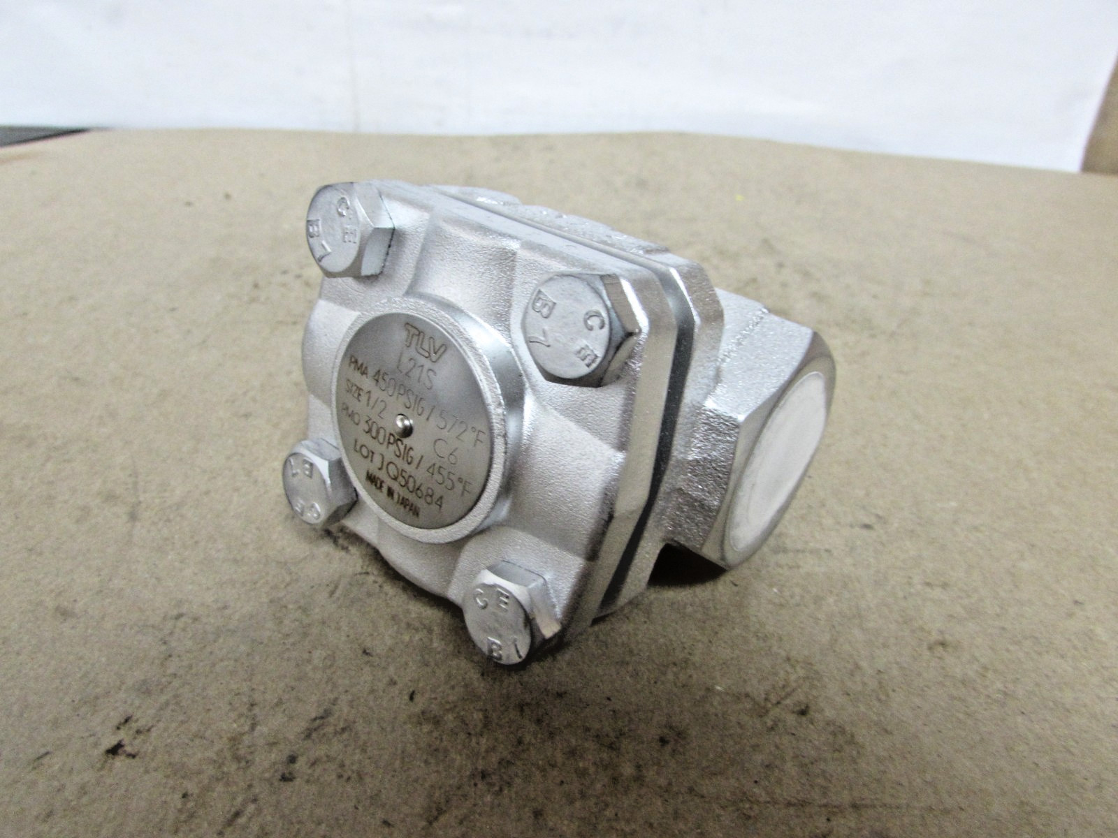 TLV LTD L21S Thermostatic Steam Trap 1/2″ NPT (NEW – OPEN BOX) MAKE OFFER!!!