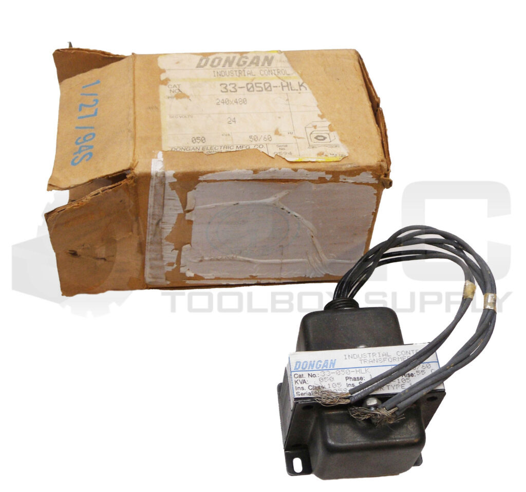 NEW DONGAN 33-050-HLK INDUSTRIAL CONTROL TRANSFORMER 50/60HZ 1PH *READ*