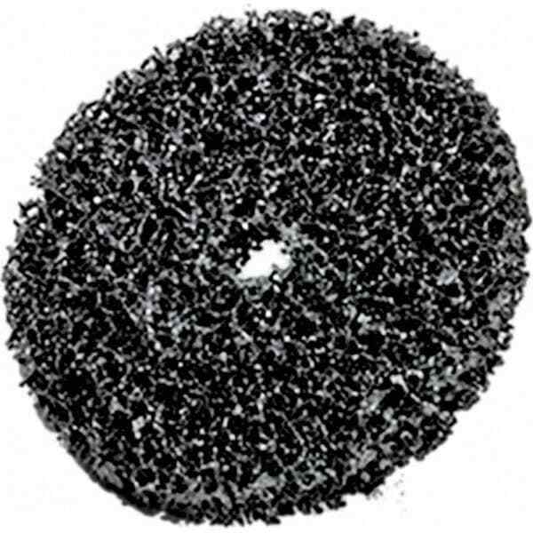3M Scotch-Brite Clean & Strip Disc: Very Coarse Silicon, 4″ Diameter x 3/8″ Hole