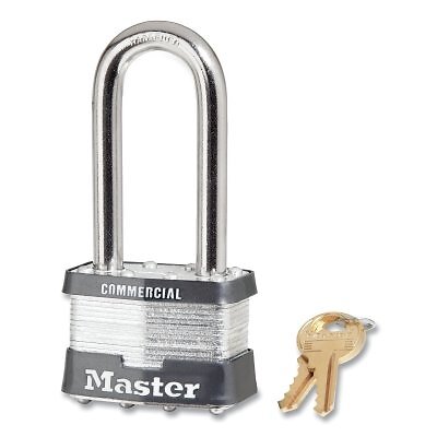 Master Lock No. 5 Laminated Steel Padlock 3/8 In Dia Keyed Alike