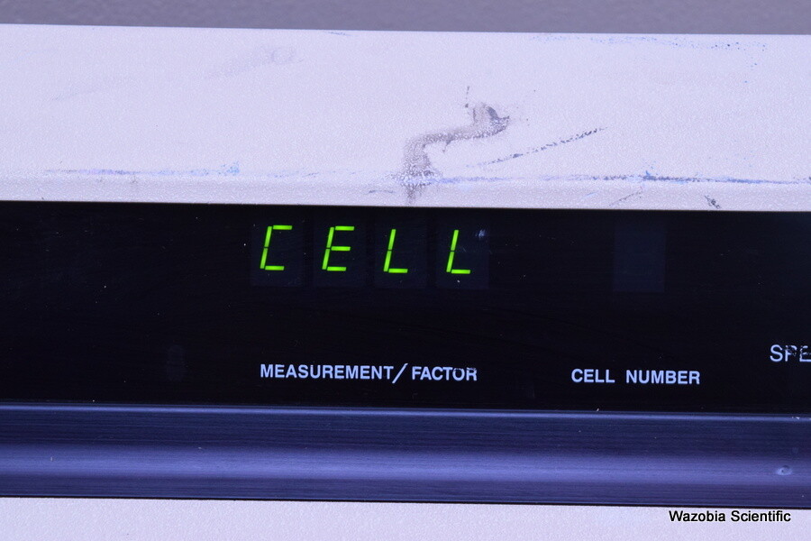 PHARMACIA LKB BIOCHROM ULTROSPEC III MODEL 80-2097-68 UV VISIBLE SPECTROPHOTOMET