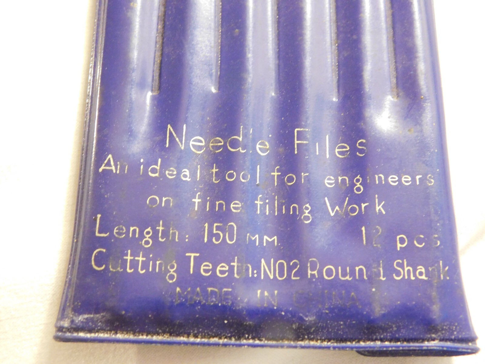 Needle Files 150mm 12 Pieces No. 2 Round Shank
