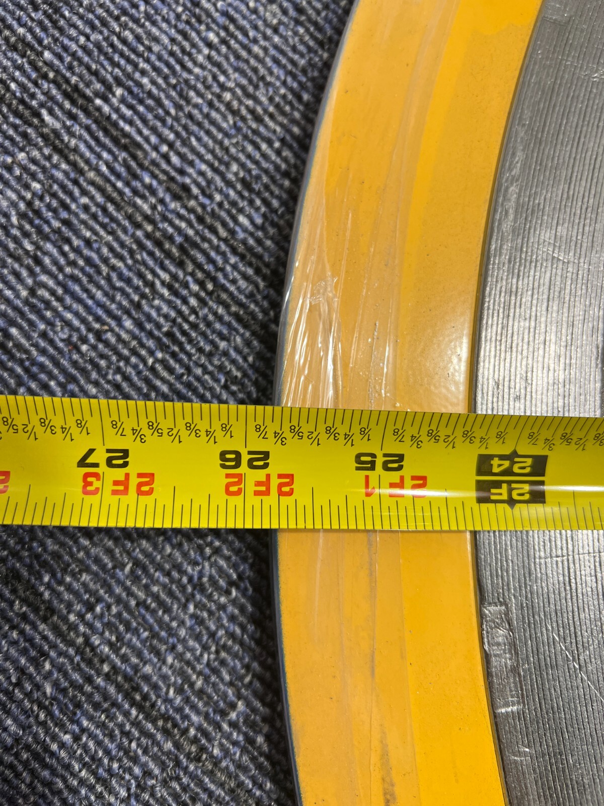 QTY 8 Flexitallic Spiral Wound Gasket 20″ 300 ASME B16.20 347/347/FG Yellow