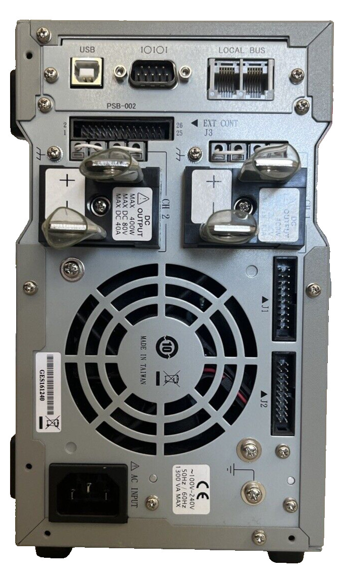 GW Instek / Multi-Range DC Power Supply / PSB-2400L2 / 400W, 80V-DC, 40A-DC