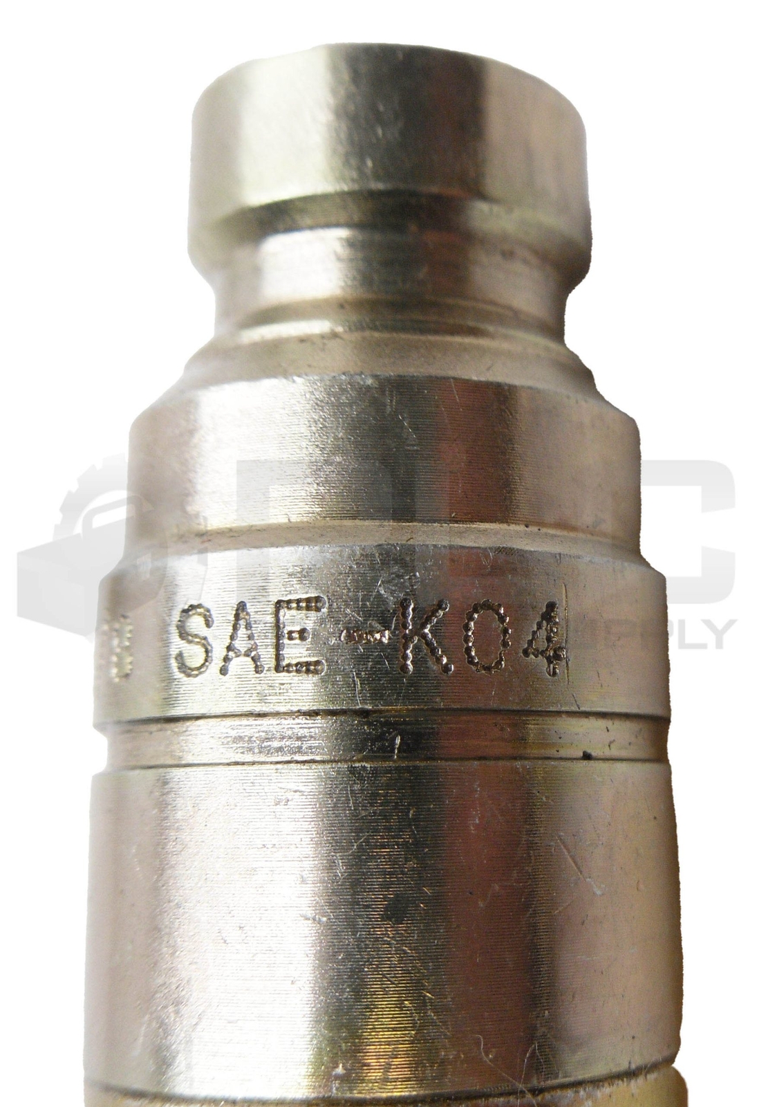 LOT OF 2 NEW KQM6H FLAT FACE COUPLER 3/8″ SAE-K04