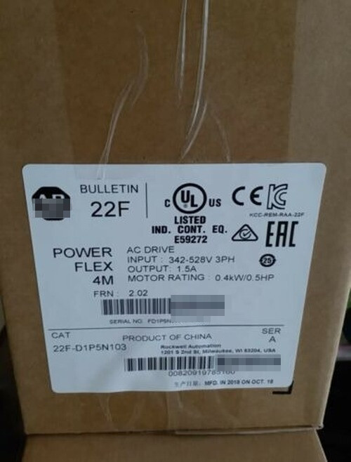 22F-D1P5N103 AB 22F-D1P5N103 New In Box Spot Goods UPS Expedited Shipping#HT
